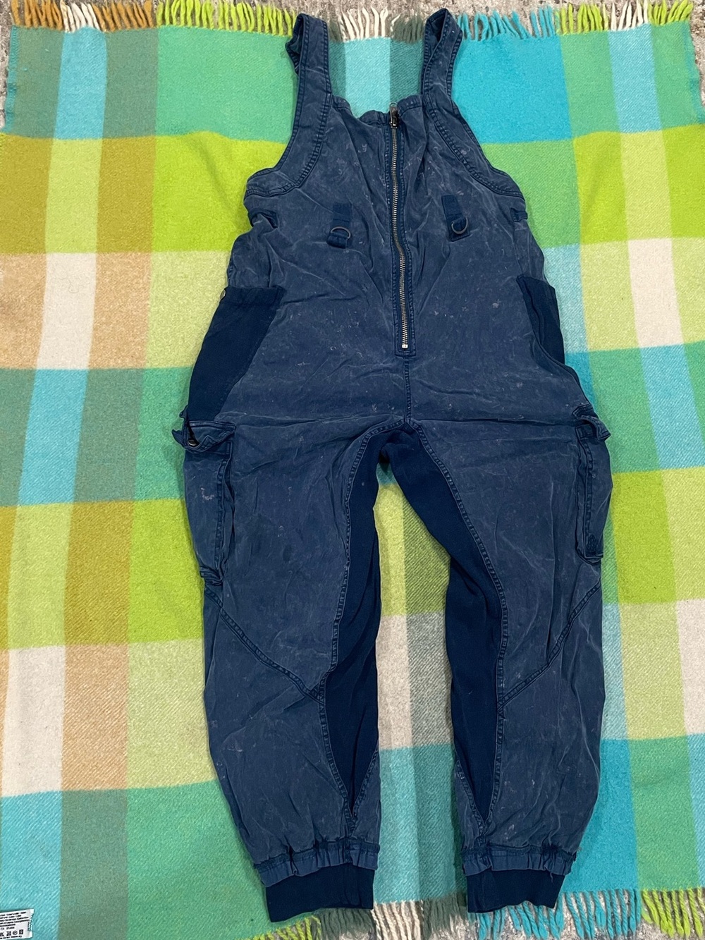 FP Movement Free People Fast Track Onesie Blue Dark Navy Women’s